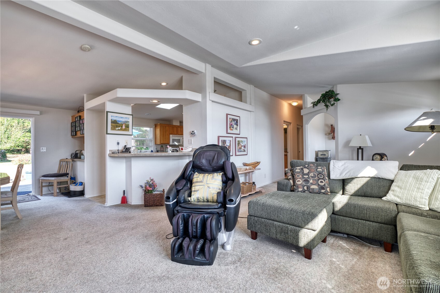 1940 APA Road Point Roberts, WA 98281 - Photo 7 of 35 a living room with furniture and a large window
