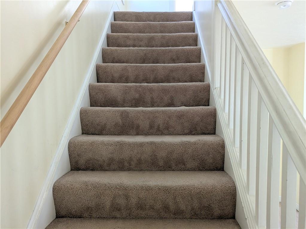 716 George Street Scottdale, PA 15683 - Photo 13 of 30 a view of staircase with white walls