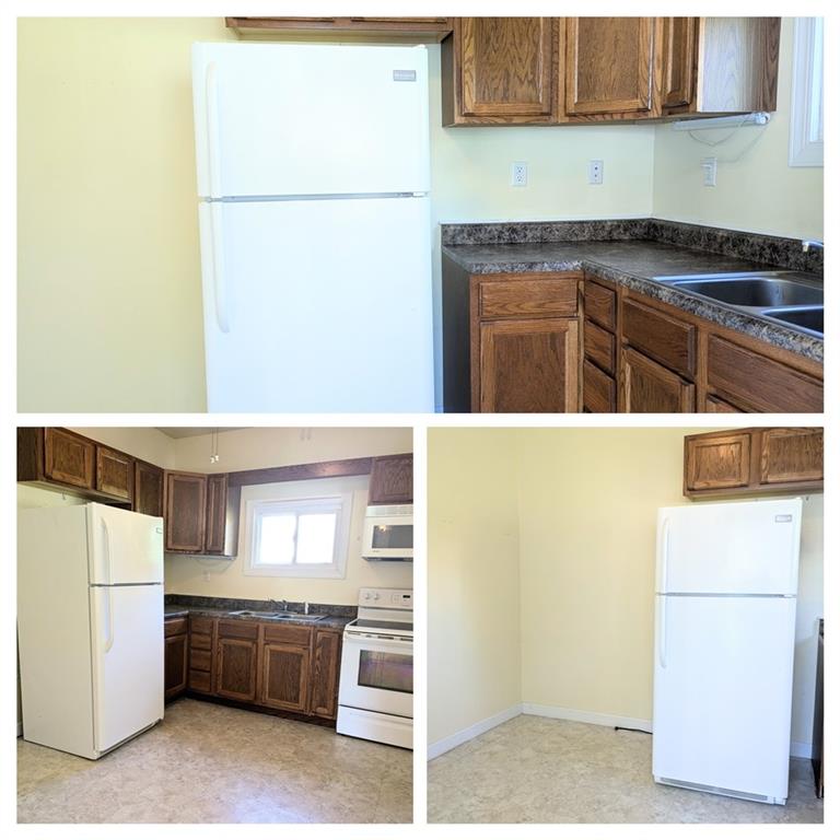 716 George Street Scottdale, PA 15683 - Photo 7 of 30 a kitchen with a refrigerator and a stove top oven