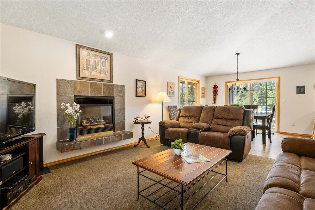 57785 Mt Rainier Lane, Unit 7 Sunriver, OR 97707 - Photo 3 of 27 Cozy Gas Fireplace