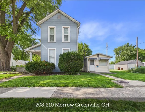 $125,000 | 208-210 Morrow Street, Greenville, OH 45331