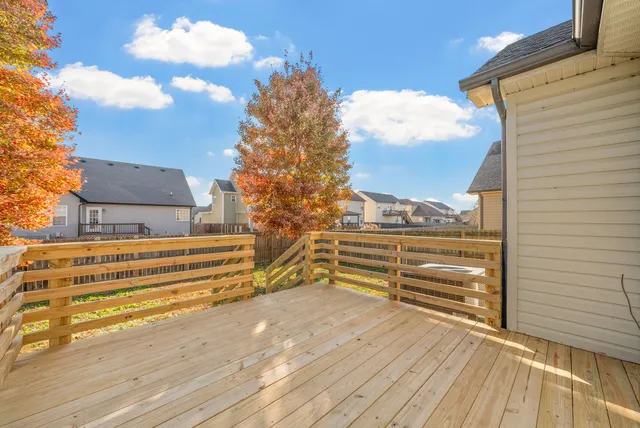 a view of outdoor space and deck