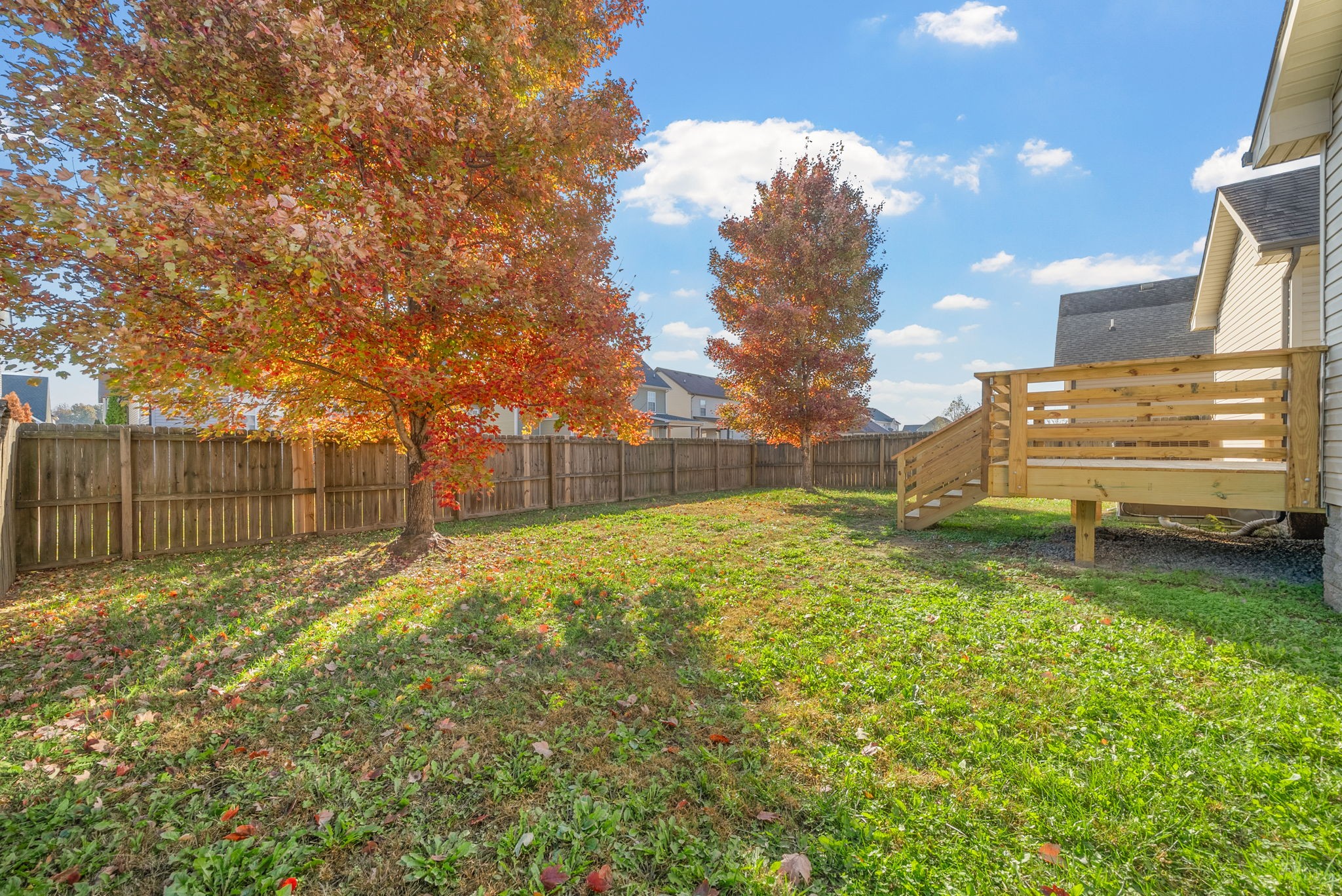 3783 Suiter Road Clarksville, TN 37040 - Photo 29 of 31 a view of a yard with wooden fence