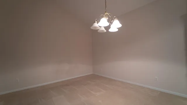 en empty room with window