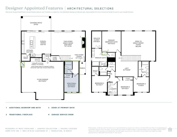 $539,000 | 1864 West Blue Lightning Street, Middleton, ID 83644