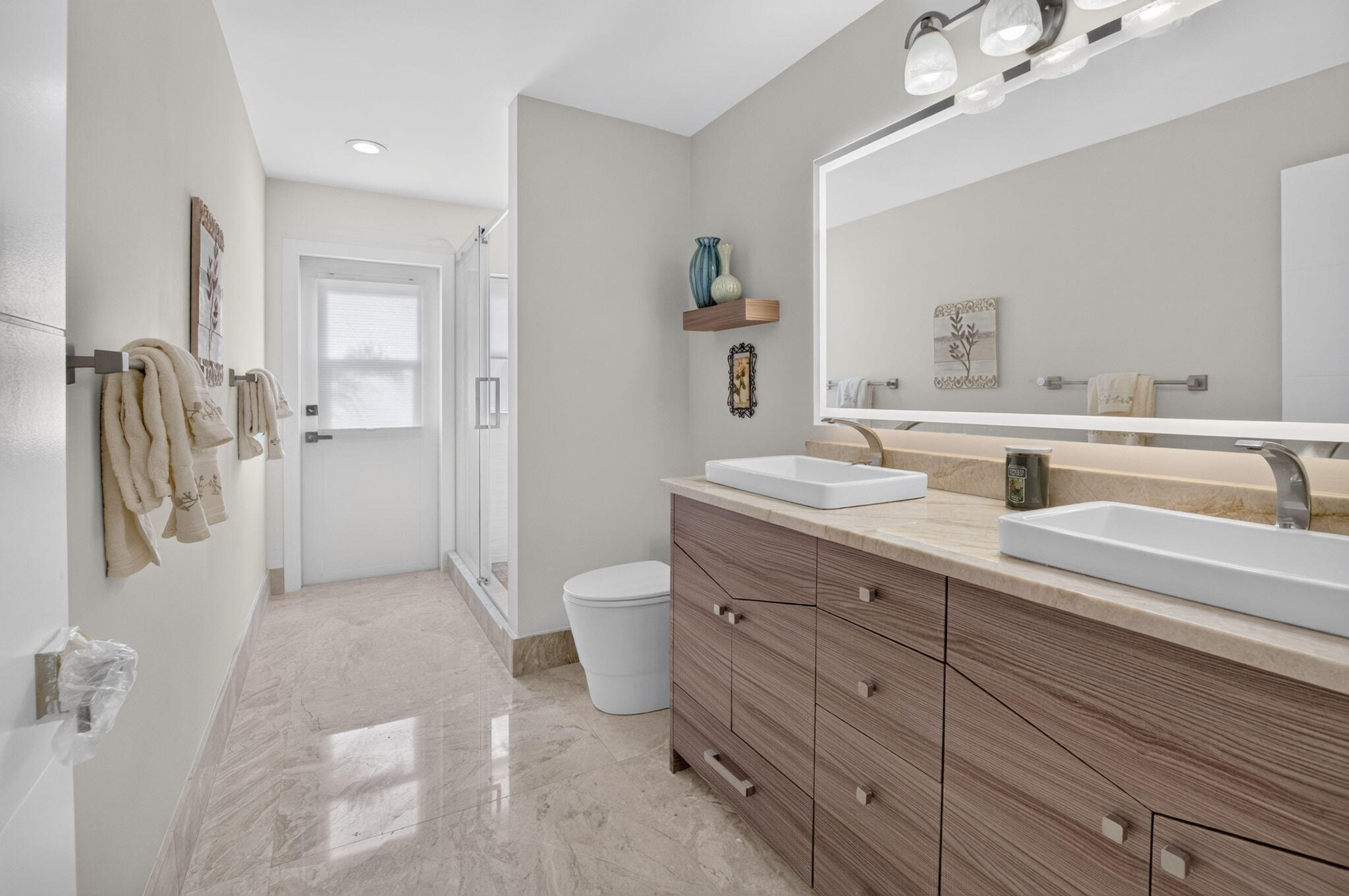 11845 Island Lakes Lane Boca Raton, FL 33498 - Photo 30 of 78 Remodeled 3rd bath dual sink vanity