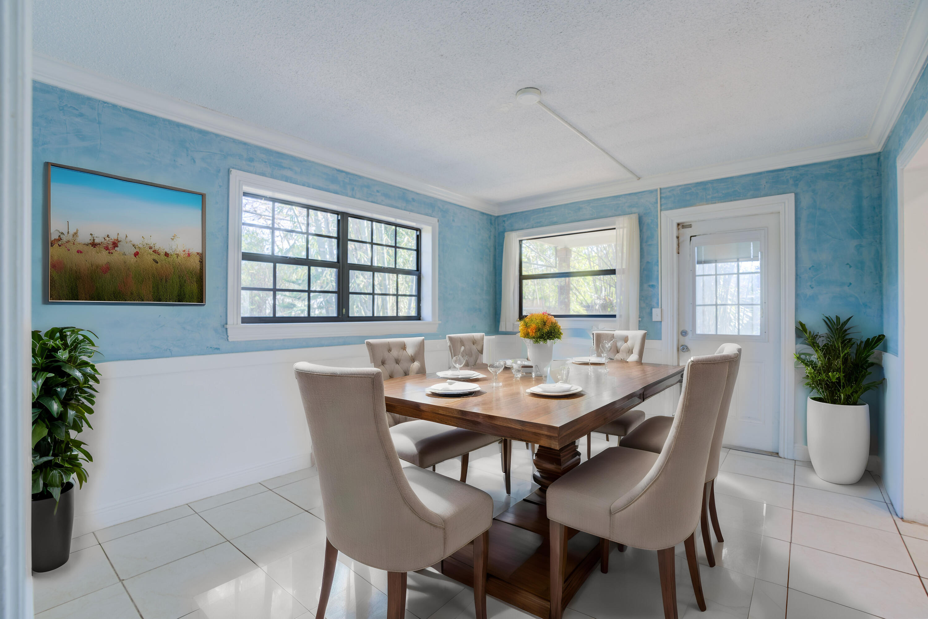709 Gumtree Road North Palm Beach, FL 33408 - Photo 6 of 51 Dining Room Virtually staged