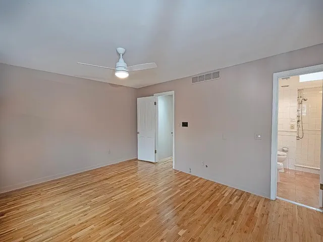wooden floor in an empty room