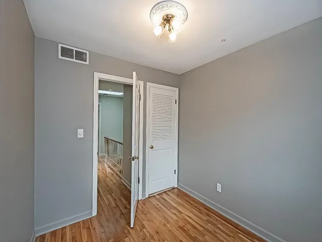 wooden floor in an empty room