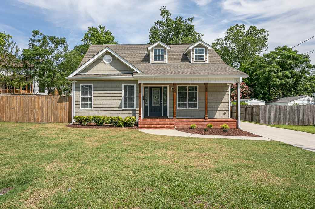 605 Brighton Road Raleigh, NC 27610 - Photo 10 of 10 Adorable RANCH home near DOWNTOWN RALEIGH. Gorgeous open floor plan with beautiful HARDWOODS and tons of natural LIGHT. Freshly painted, nothing to do but move in!! Exterior Front