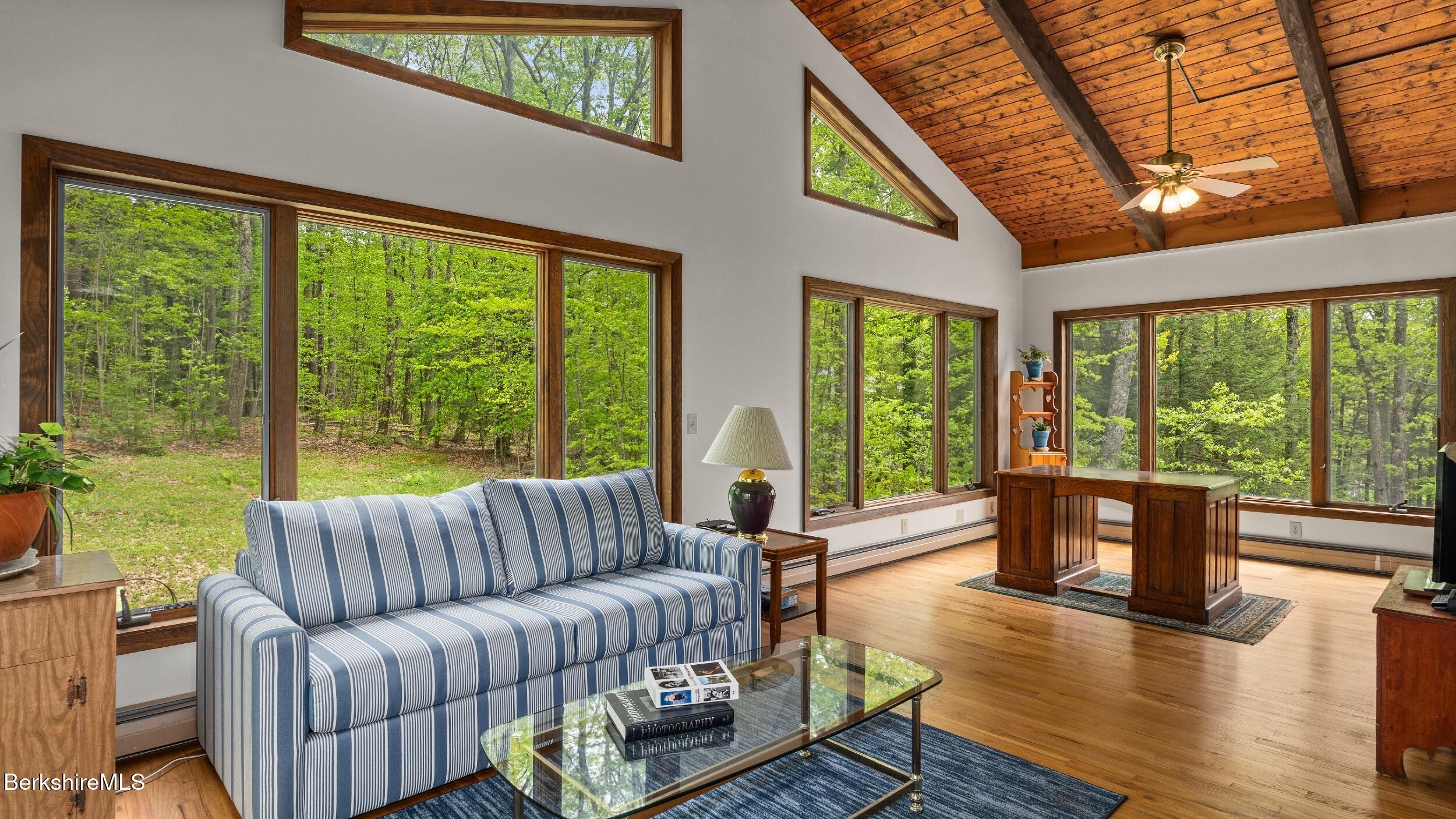 18 Cooper Creek Road Tyringham, MA 01238 - Photo 30 of 49 SECOND FLOOR LIVING AREA & OFFICE SPACE