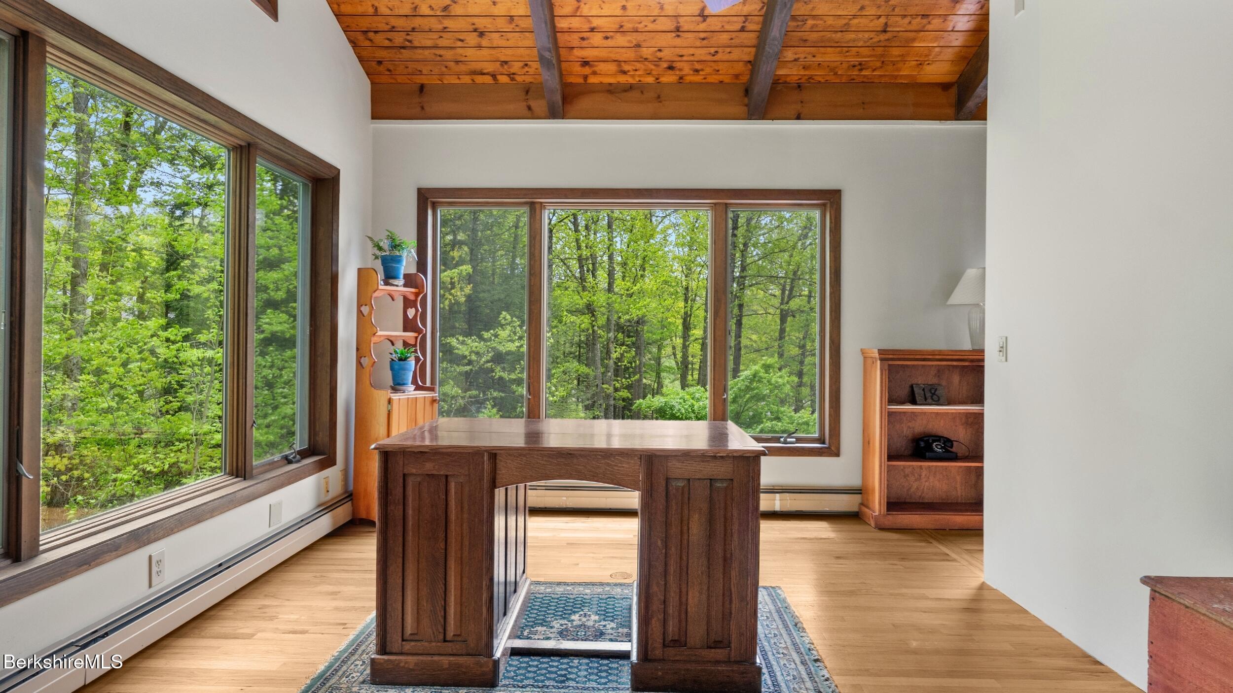 18 Cooper Creek Road Tyringham, MA 01238 - Photo 31 of 49 SECOND FLOOR LIVING AREA & OFFICE SPACE