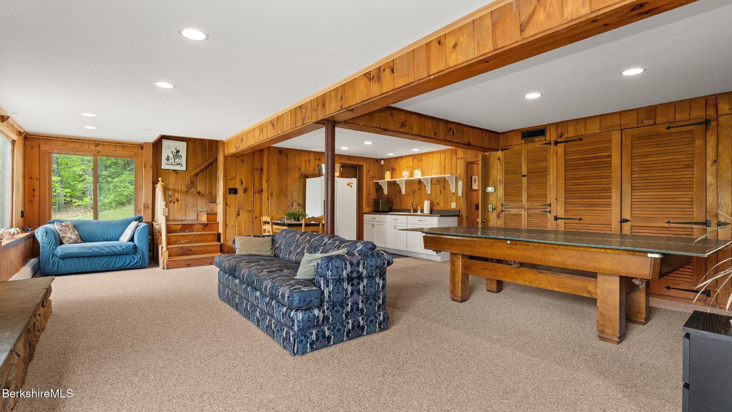18 Cooper Creek Road Tyringham, MA 01238 - Photo 35 of 49 LOWER LEVEL LIVING AREA