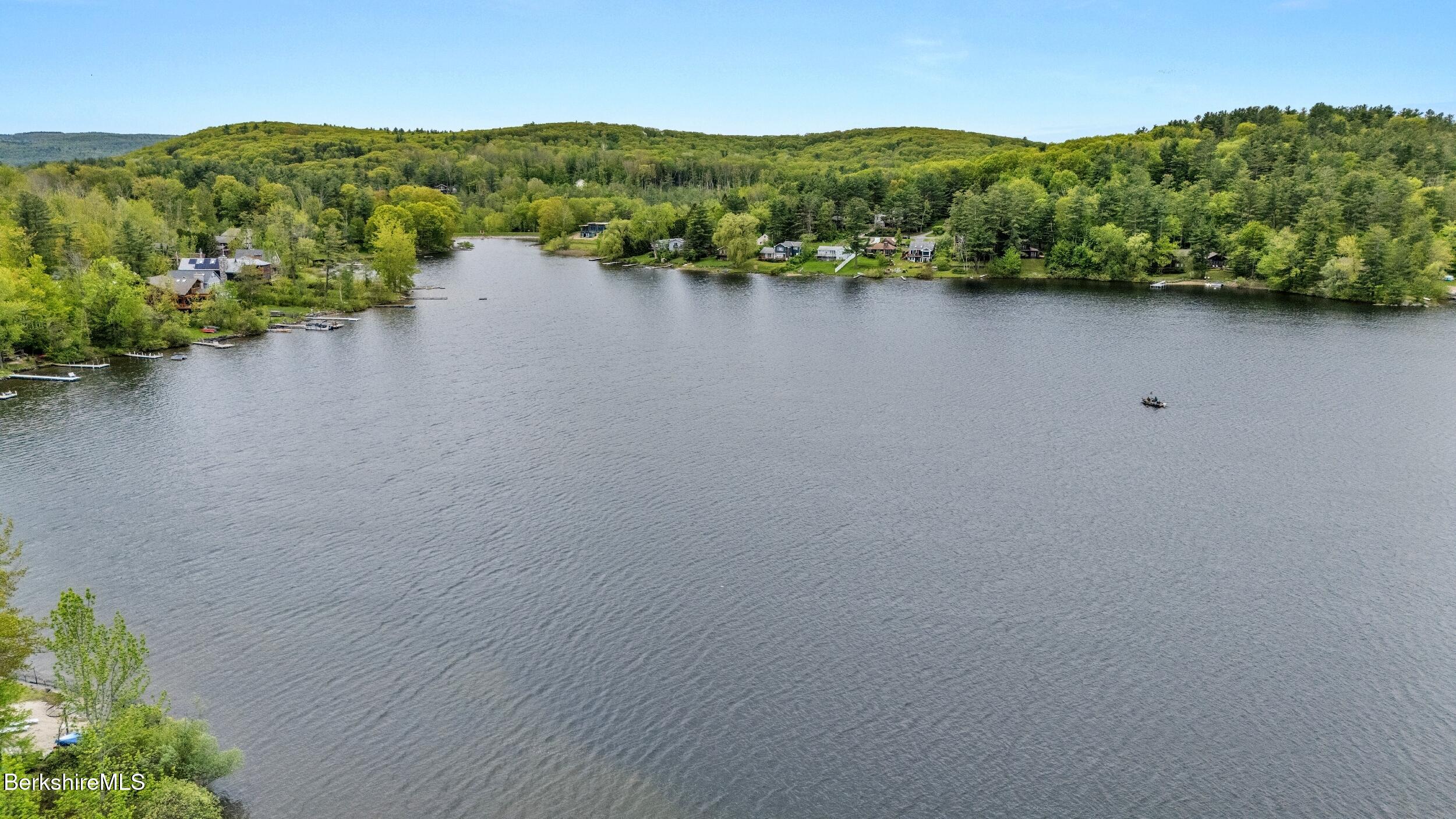 18 Cooper Creek Road Tyringham, MA 01238 - Photo 48 of 49 GOOSE POND - AERIAL VIEW