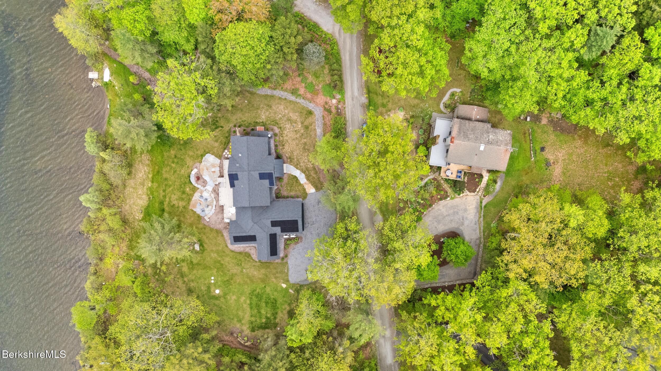 18 Cooper Creek Road Tyringham, MA 01238 - Photo 6 of 49 AERIAL VIEW