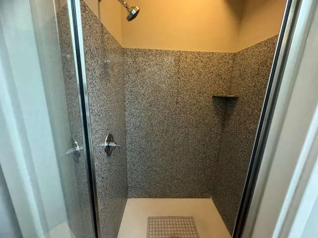 a bathroom with a sink