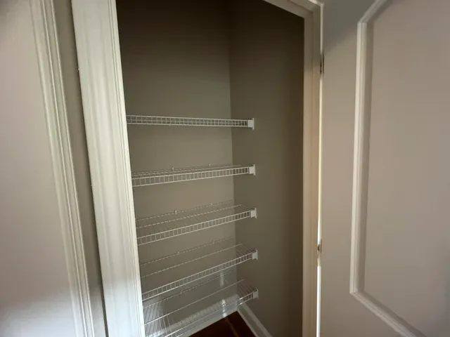 a view of walk in closet