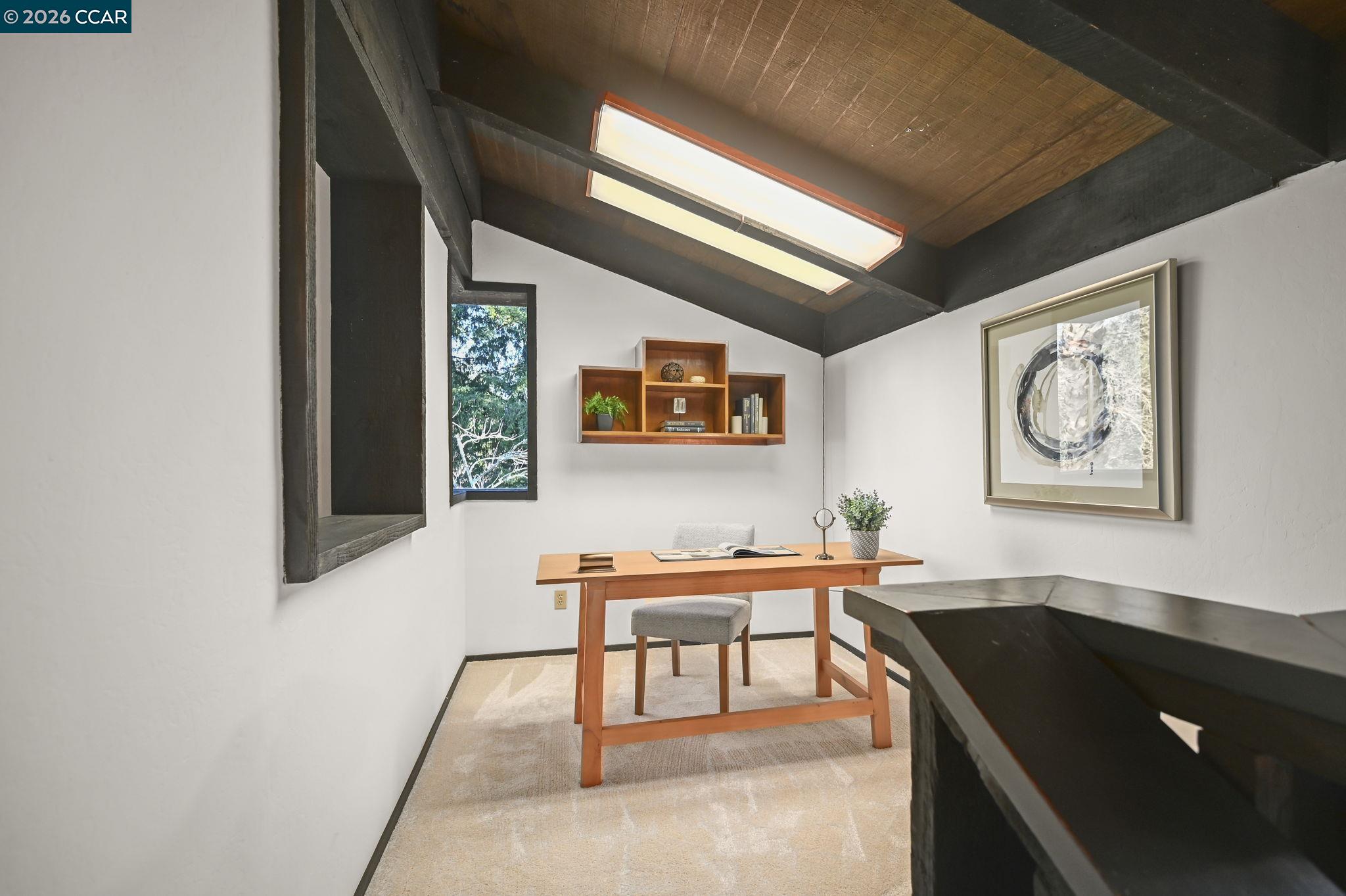 3912 Quail Ridge Road Lafayette, CA 94549 - Photo 19 of 60 workspace with furniture and window