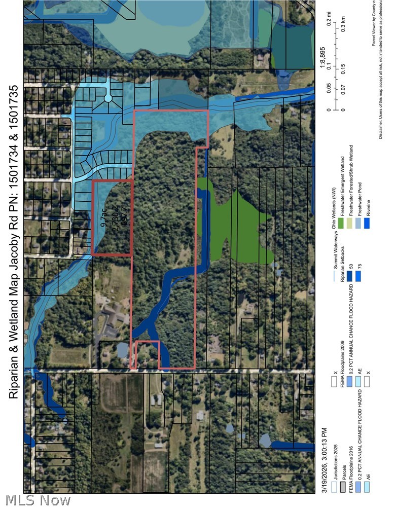 V/l Approx 62-ac V/l Approx 62-ac Jacoby Road Akron, OH 44321 - Photo 5 of 6 Riparian & Wetland Maps