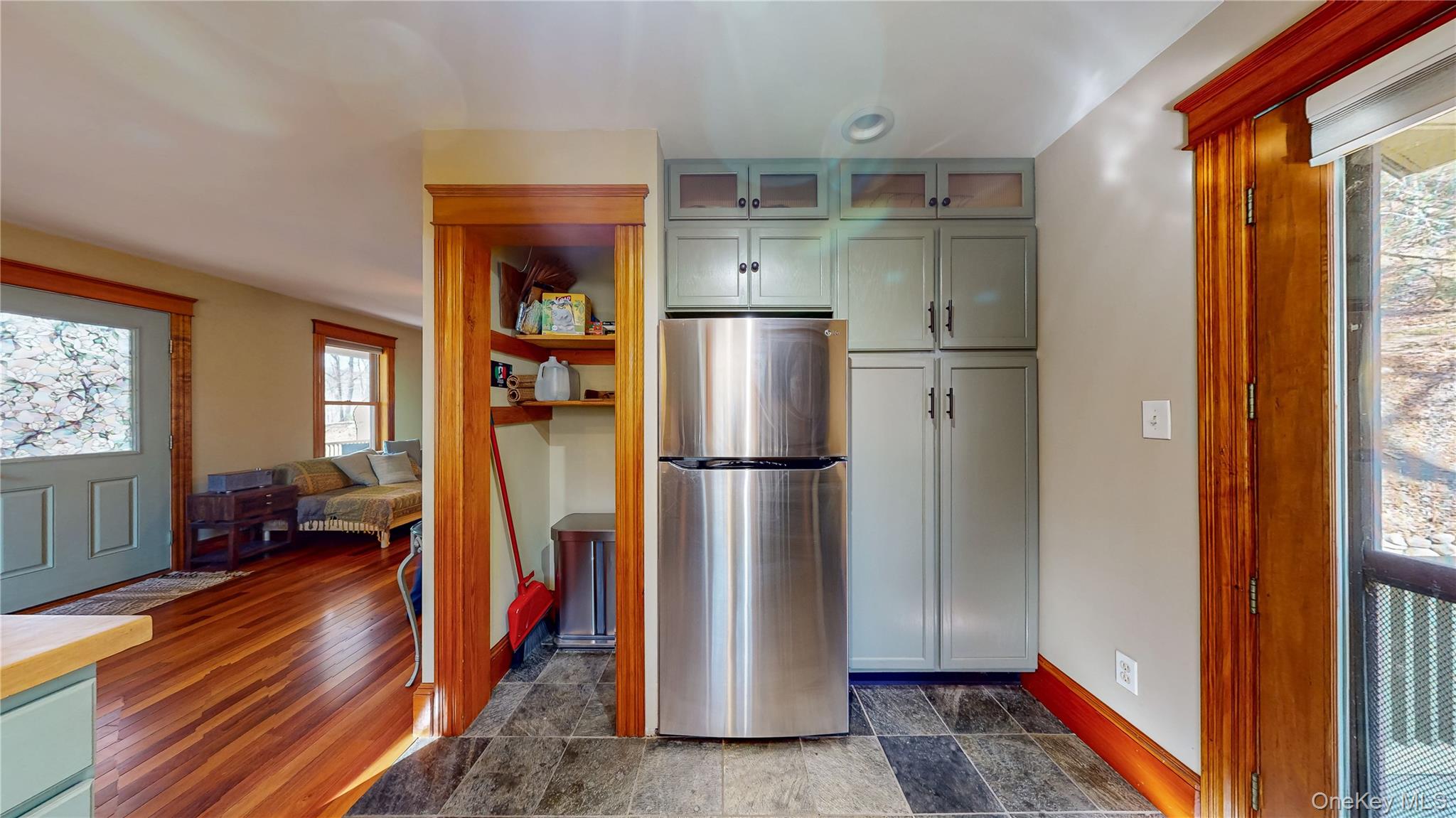 1193 S Road Wurtsboro, NY 12790 - Photo 17 of 41 a kitchen with stainless steel appliances granite countertop a refrigerator and a stove
