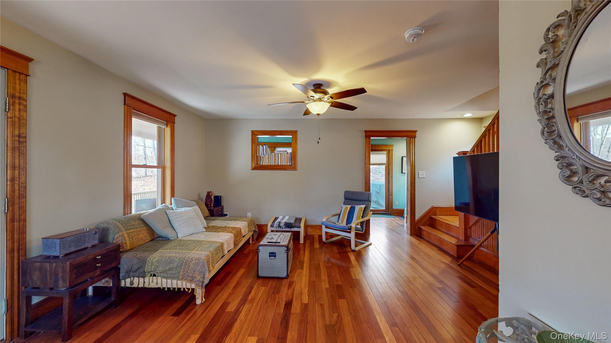 1193 S Road Wurtsboro, NY 12790 - Photo 19 of 41 a living room with furniture and wooden floor