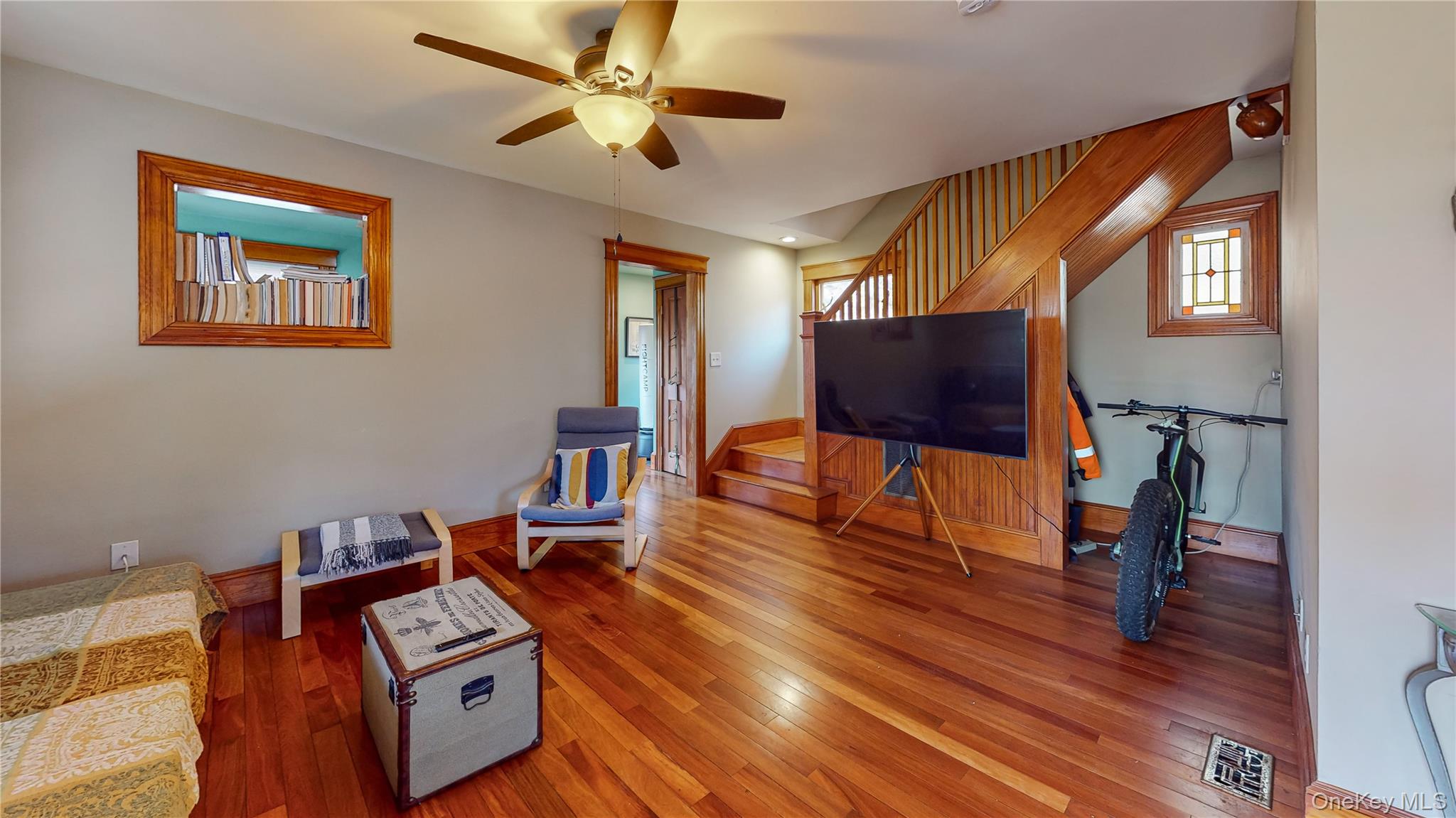 1193 S Road Wurtsboro, NY 12790 - Photo 20 of 41 a living room with furniture and a flat screen tv