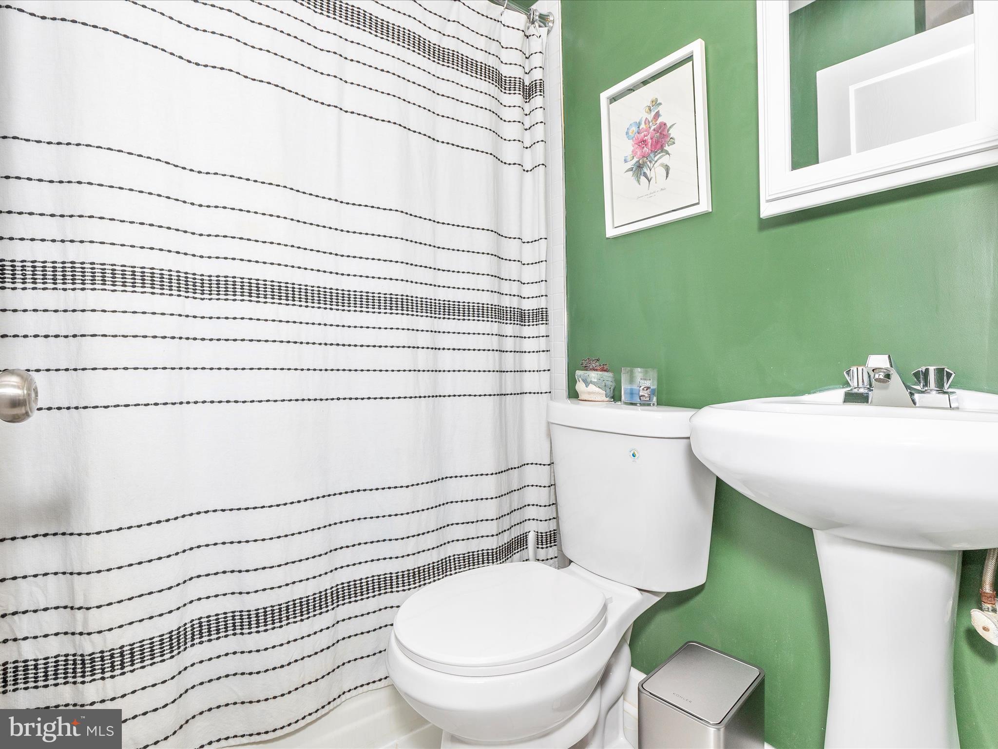 207 Thomas Avenue Frederick, MD 21701 - Photo 26 of 60 a bathroom with a sink a toilet and mirror