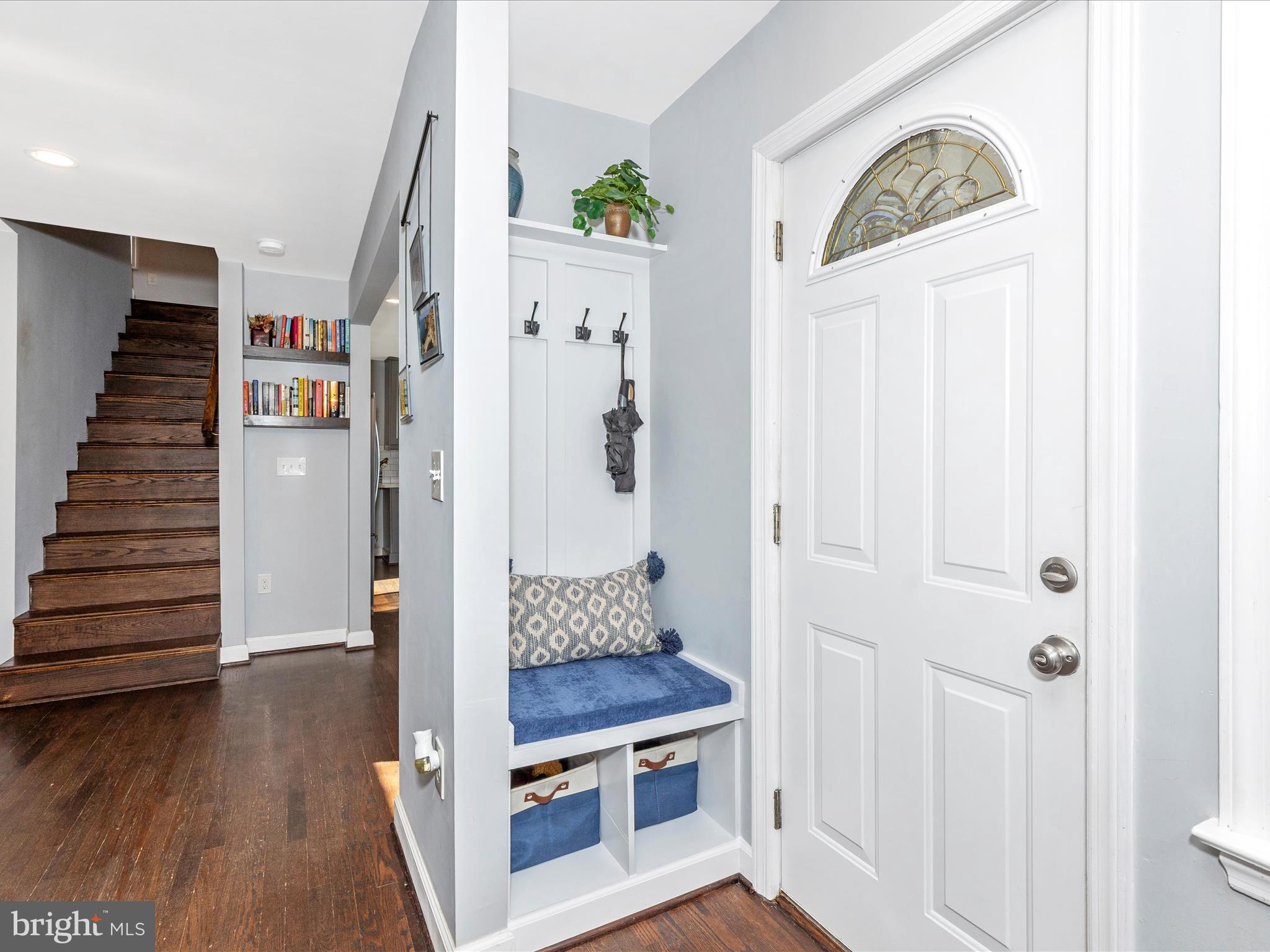 207 Thomas Avenue Frederick, MD 21701 - Photo 5 of 60 a view of an entryway with staircase