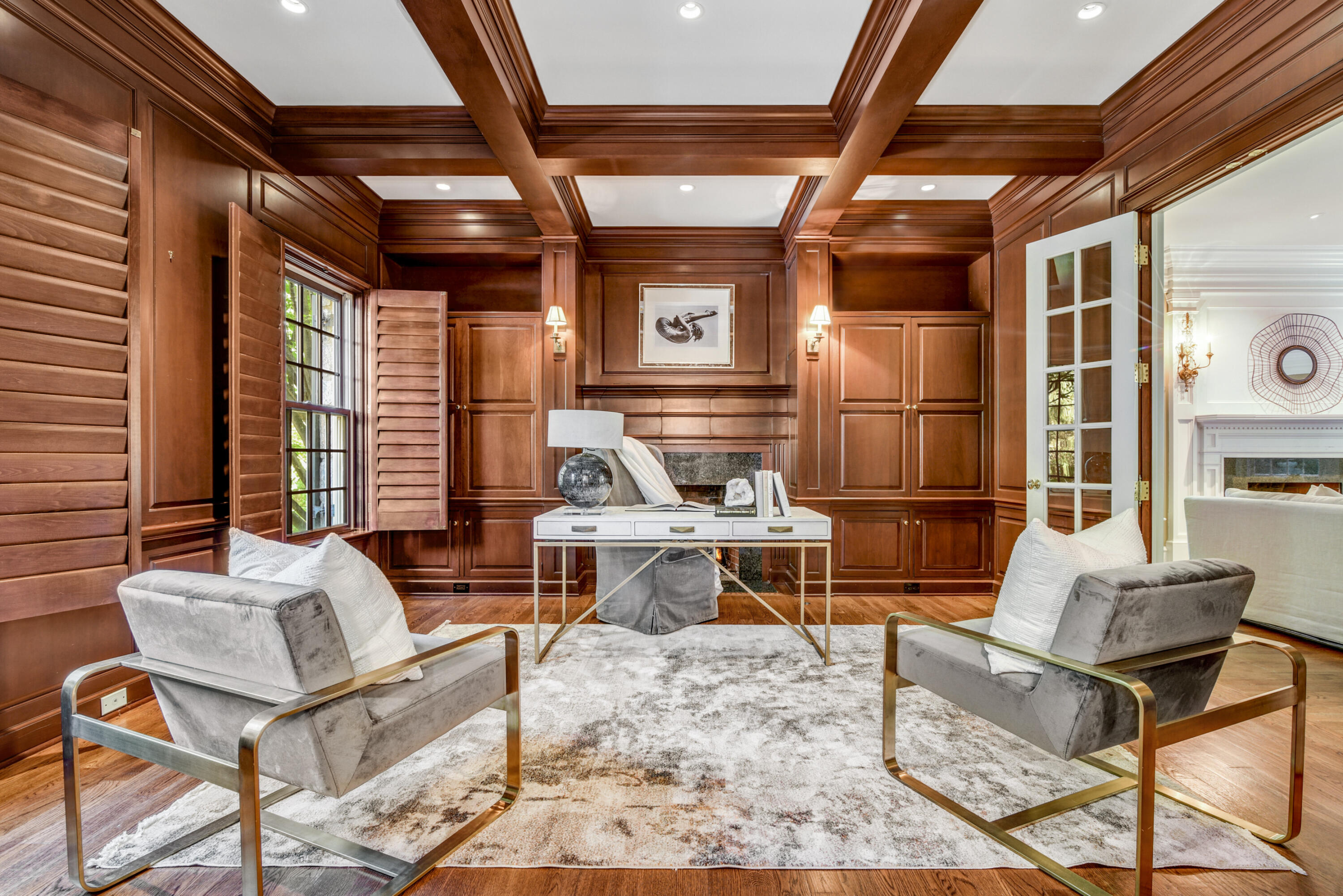 183 Ferris Hill Road New Canaan, CT 06840 - Photo 9 of 40 a living room with patio furniture