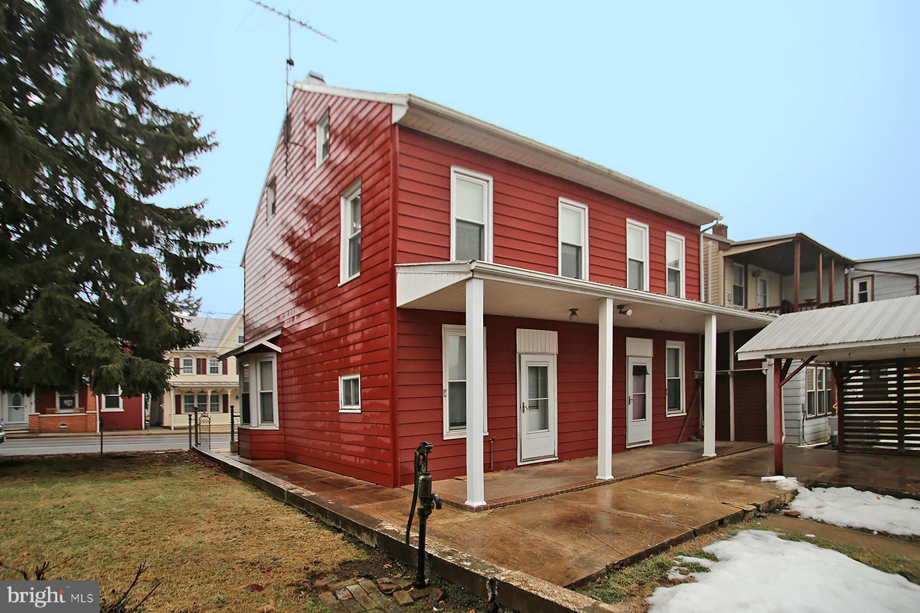 133 West Market Street Jonestown, PA 17038 - Photo 40 of 43 a front view of a house with a yard