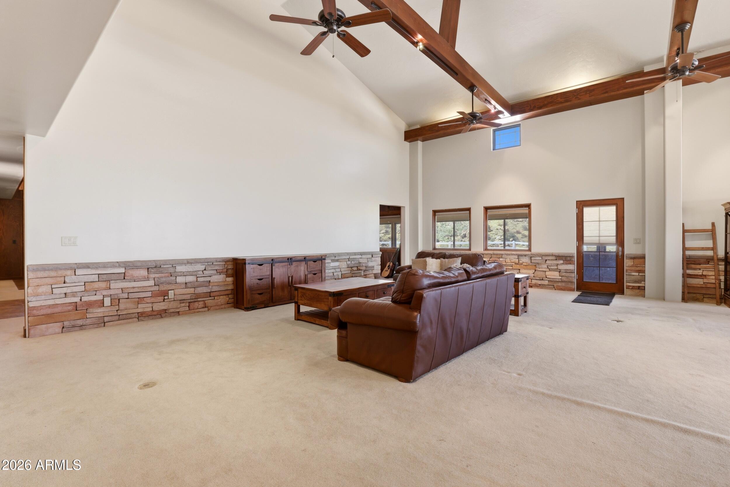 33351 South Highjinks Road Oracle, AZ 85623 - Photo 17 of 51 Living room - alt view