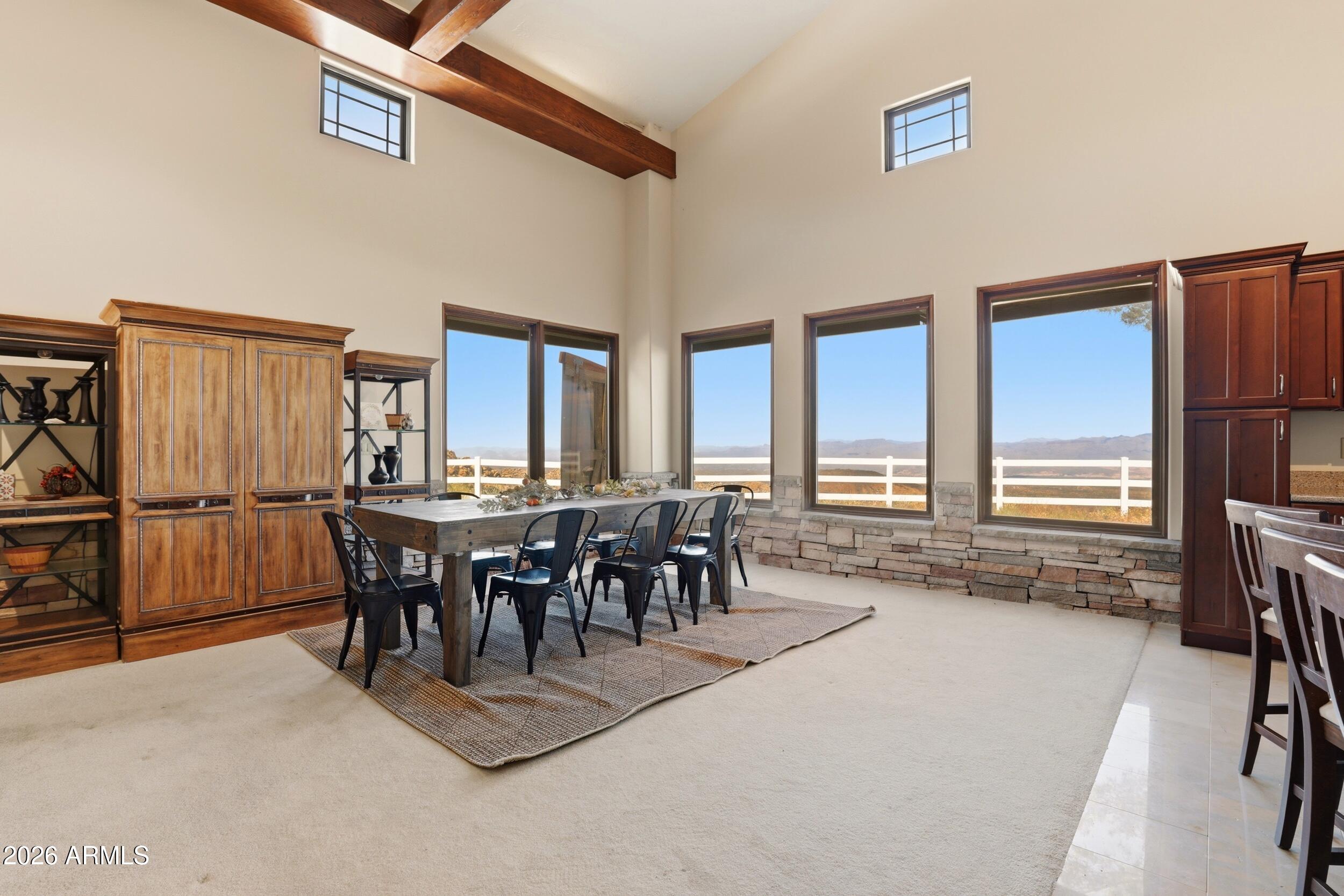 33351 South Highjinks Road Oracle, AZ 85623 - Photo 19 of 51 Dining rm-alt view