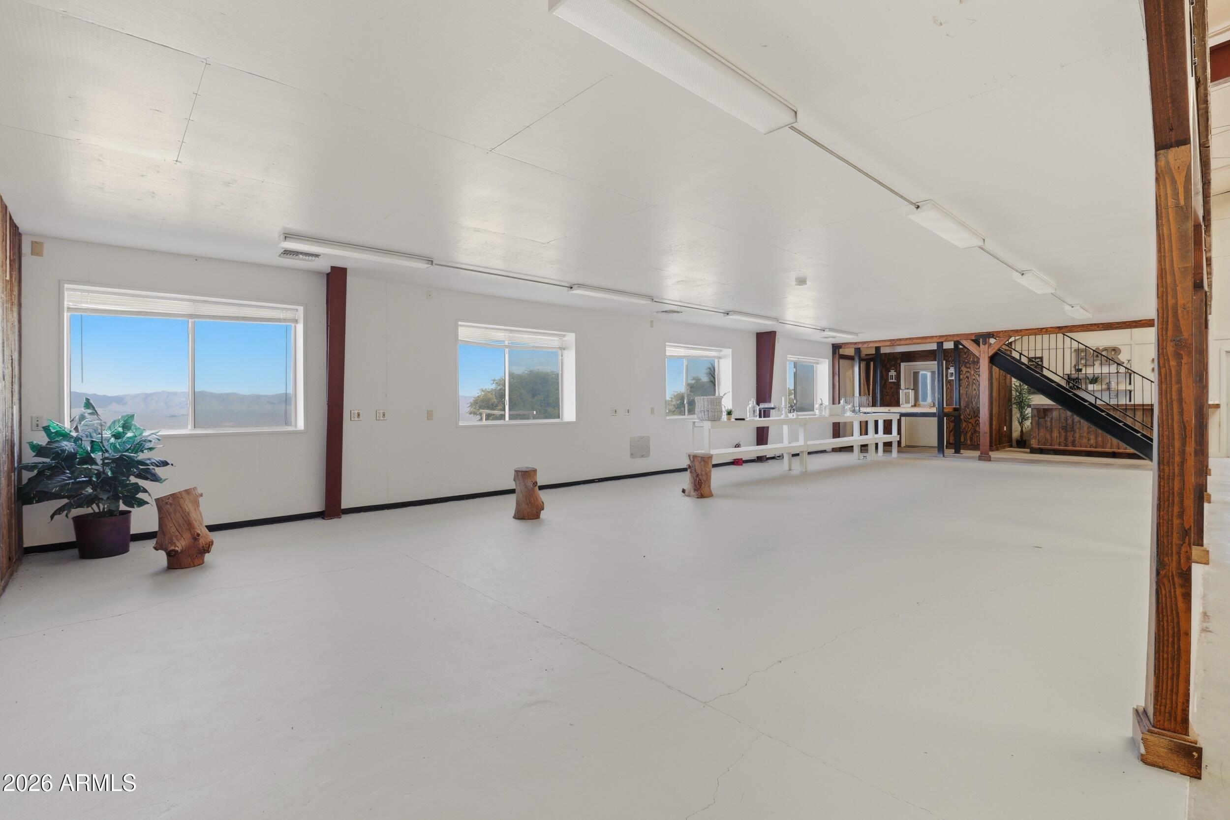 33351 South Highjinks Road Oracle, AZ 85623 - Photo 42 of 51 Barn/Garage interior