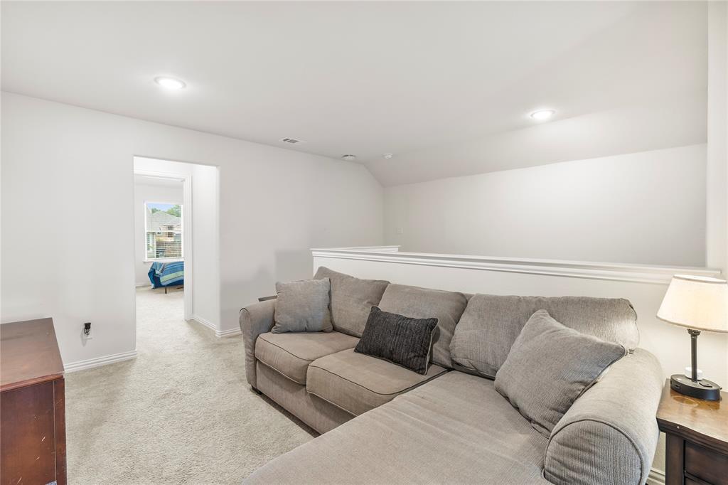 804 Feather Edge Drive Springtown, TX 76082 - Photo 21 of 36 Upstairs Loft Living Room