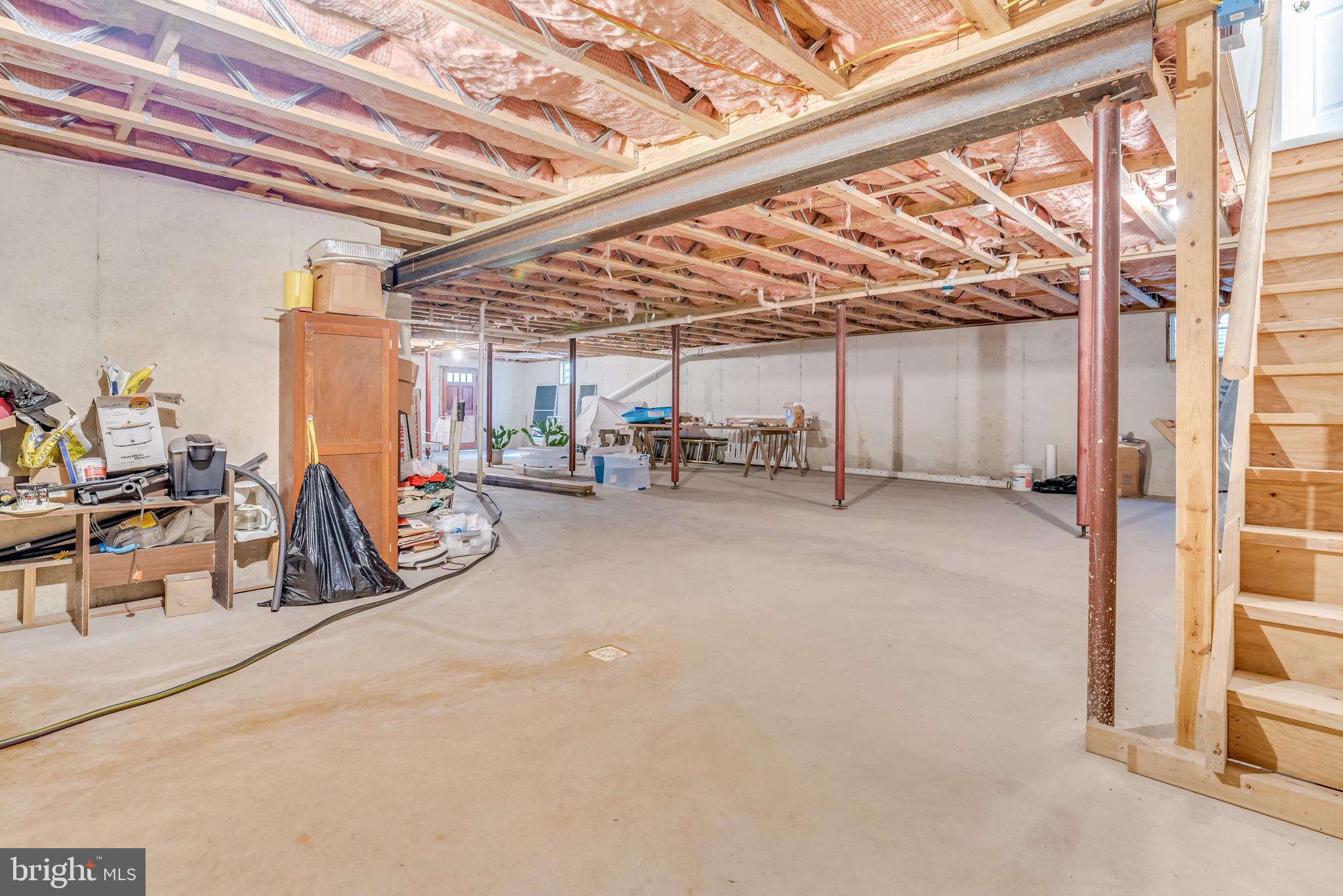 1296 Spielman Road Berkeley Springs, WV 25411 - Photo 38 of 68 The full basement is unfinished amazing space for