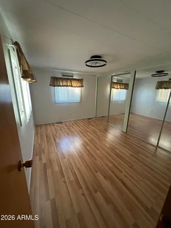 wooden floor in an empty room