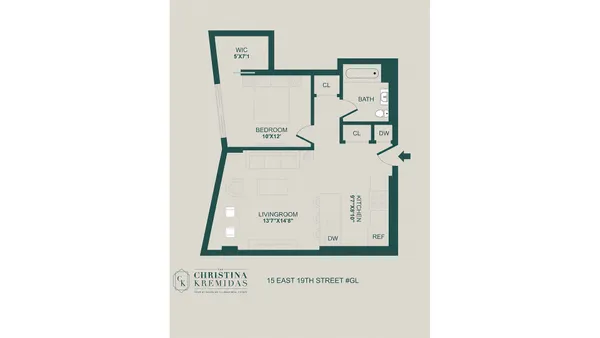 $565,000 | 15 East 19th Street, Unit GL | Prospect Park South