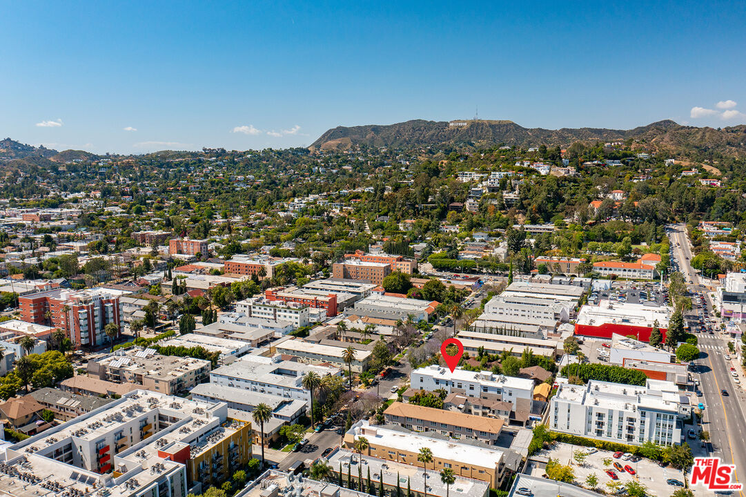1746 Garfield Place, Unit 202 Los Angeles, CA 90028 - Photo 27 of 30 an aerial view of a city
