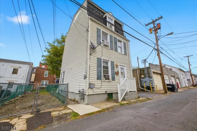 a view of a house with a patio