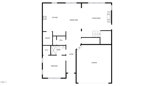 a picture of a floor plan