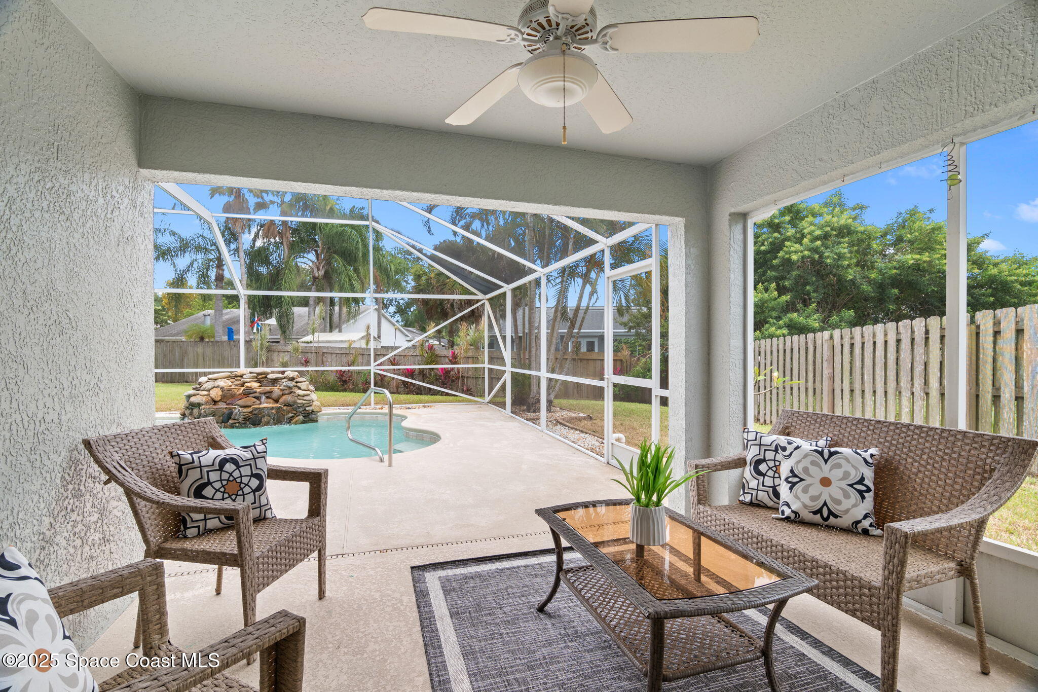 4664 Grand Meadows Boulevard Melbourne, FL 32934 - Photo 21 of 32 a view of a dining room with furniture window and outside view