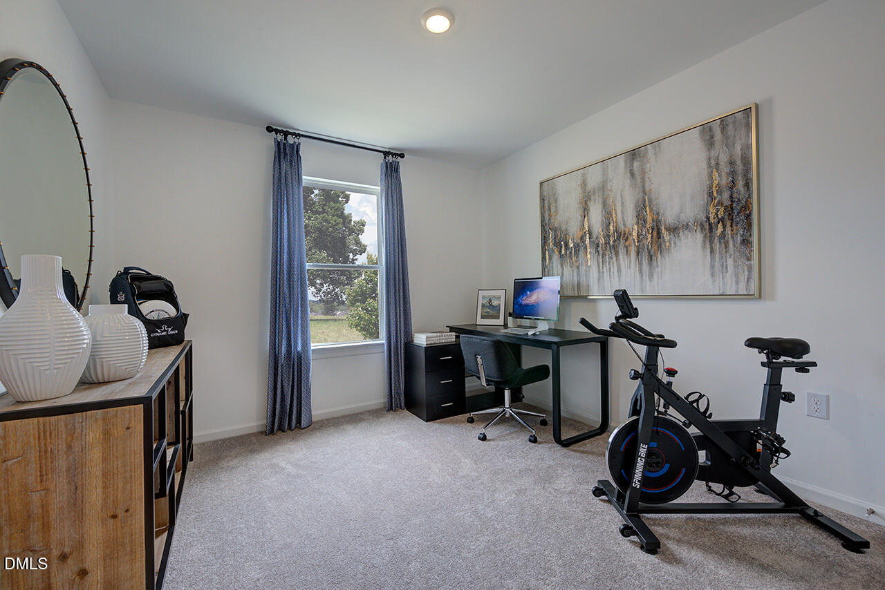 51 Shay Street Angier, NC 27501 - Photo 33 of 41 a view of a room with gym equipment