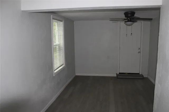 a view of a small space