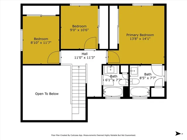 a house view with a outdoor space