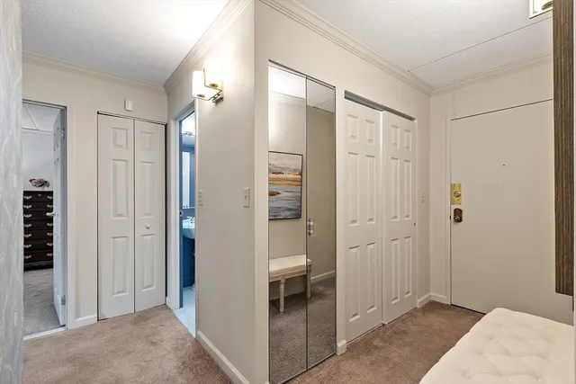 a view of a bathroom with a shower