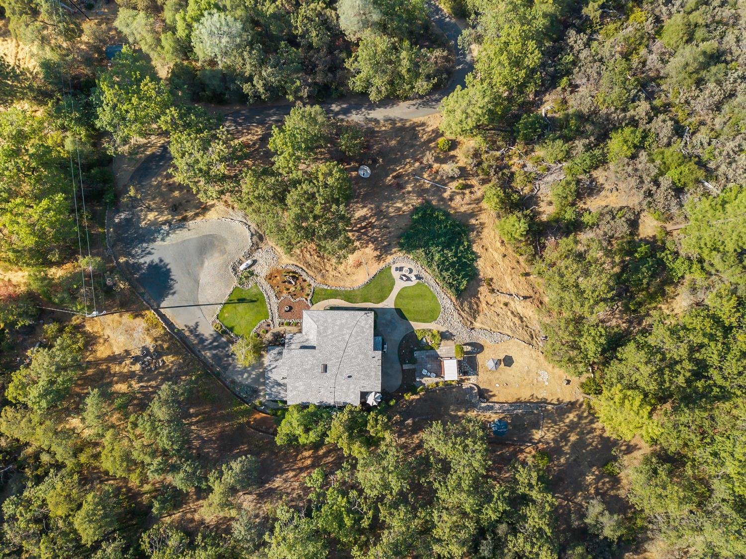3472 See View Court Rescue, CA 95672 - Photo 52 of 56 an aerial view of a house with a swimming pool