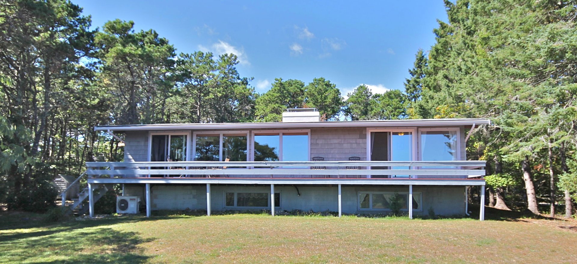 52 Waterview Road Oak Bluffs, MA 02557 - Photo 1 of 20 Rear exterior overlooking water view