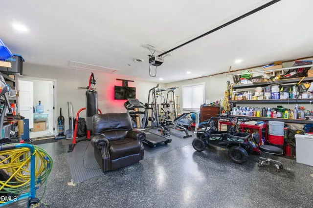 a view of a storage room with a lot of stuff