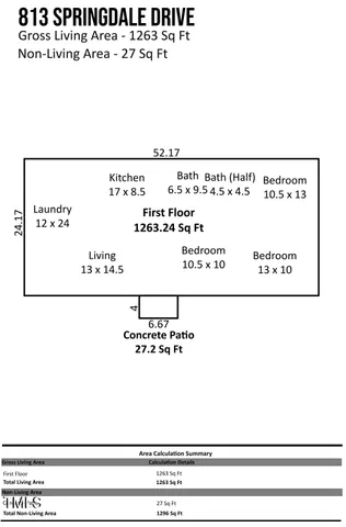 $295,000 | 813 Springdale Drive, Durham, NC 27707