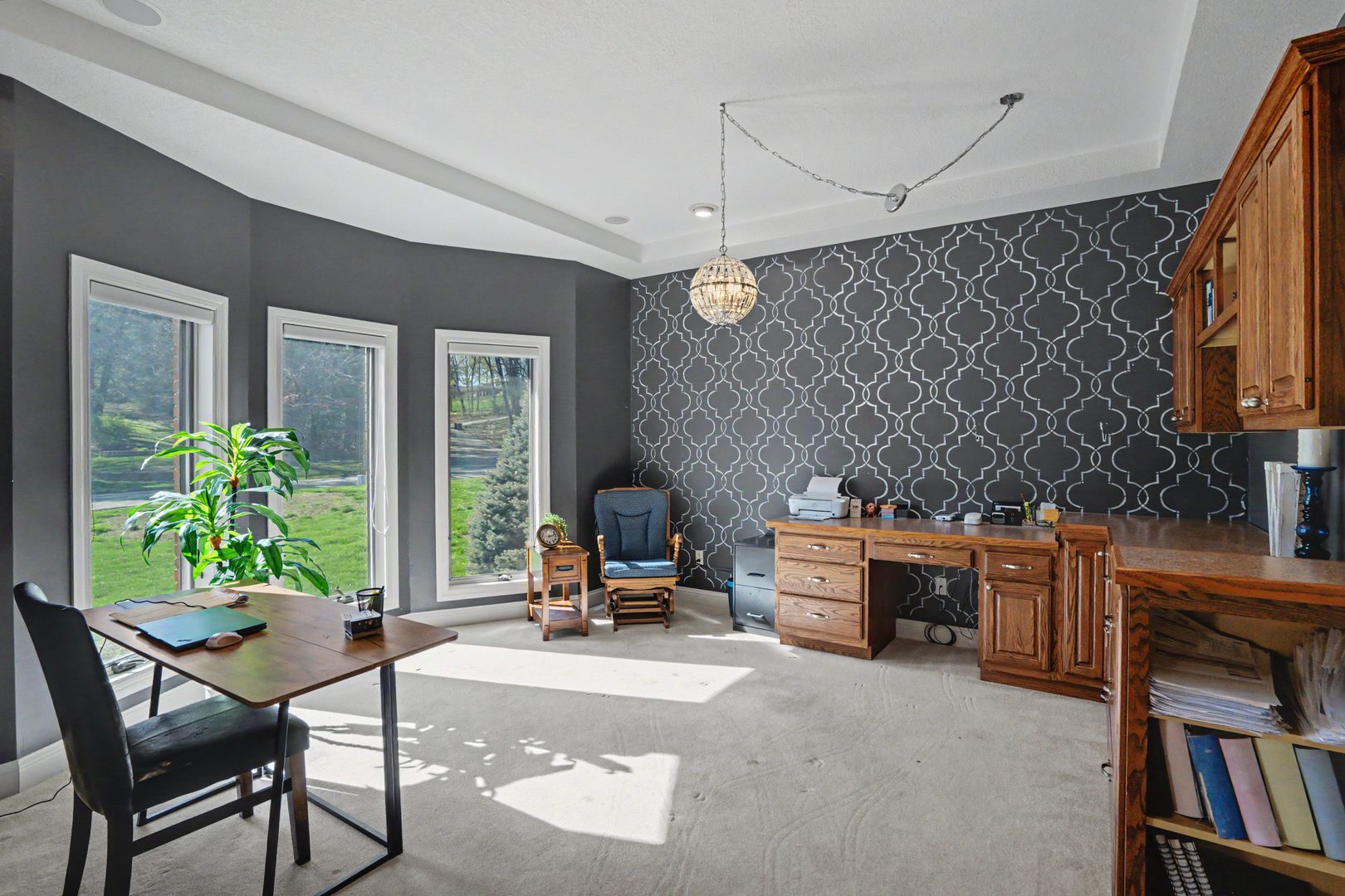 918 Melody Hills Fulton, IL 61252 - Photo 4 of 43 a living room with furniture and a fireplace